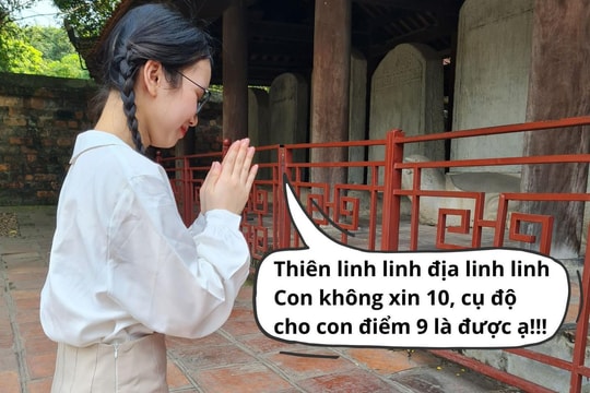 Cười té ghế với loạt ảnh hài hước về kỳ thi tốt nghiệp THPT 2023