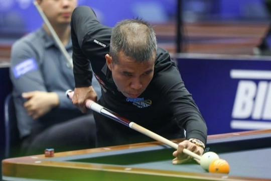 Cơ thủ Việt Nam vô địch World Cup billiards ở Bồ Đào Nha
