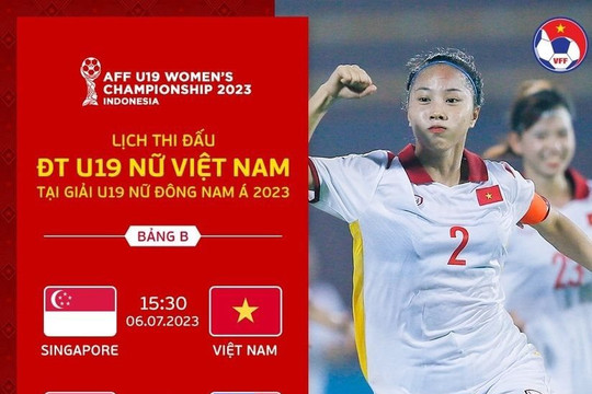 U19 Việt Nam có mặt tại Indonesia sẵn sàng cho U19 nữ Đông Nam Á