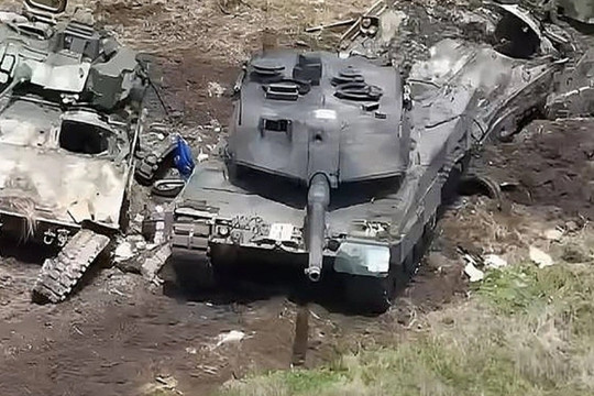 Những bí mật Nga có thể khai thác từ xe tăng Đức Leopard tại Ukraine