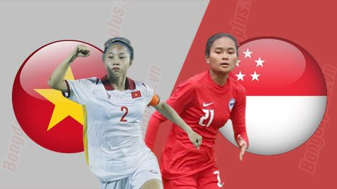 U19 nữ Đông Nam Á: U19 nữ Việt Nam vs U19 nữ Singapore, khởi đầu thuận lợi