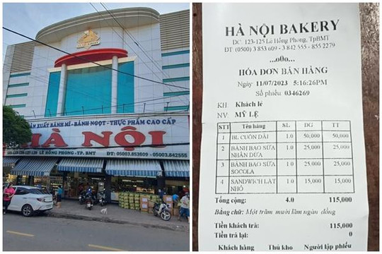 Tiệm bánh lớn nhất tỉnh Đắk Lắk in ngày sản xuất sau... ngày bán!