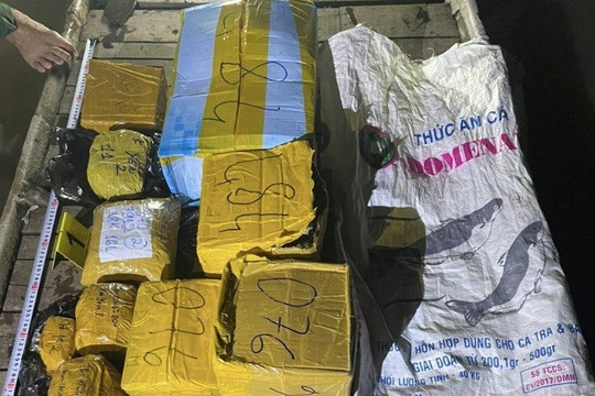 19kg nghi vàng được vận chuyển trái phép từ Campuchia về Việt Nam