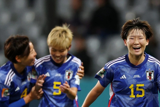 Đội tuyển nữ Nhật Bản tiếp tục thăng hoa ở World Cup nữ 2023