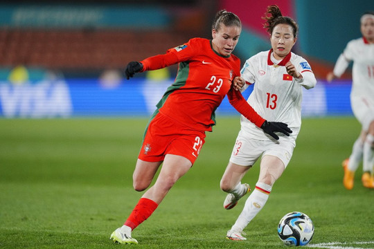 Tuyển nữ Việt Nam thua nhẹ Bồ Đào Nha tại World Cup nữ 2023