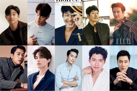Top 10 nam tài tử U50 Hàn Quốc bị 'lãng quên' bởi thời gian