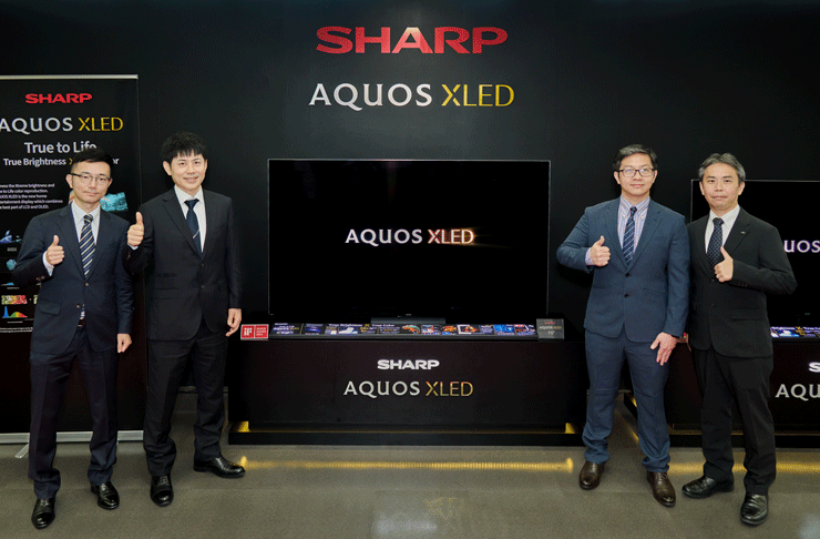 Sharp ra mắt TV AQUOS XLED thế hệ cải tiến cho lĩnh vực giải trí gia đình 