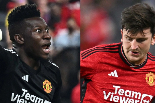 Tân binh Man Utd phản ứng gắt sau vụ quát mắng Maguire trên sân