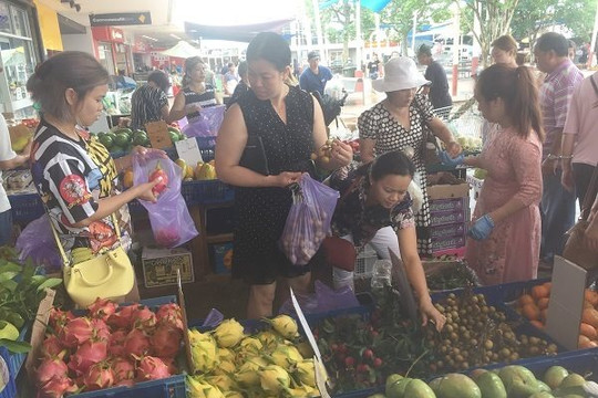 Phiên chợ người Việt ở Úc ngày 30 Tết