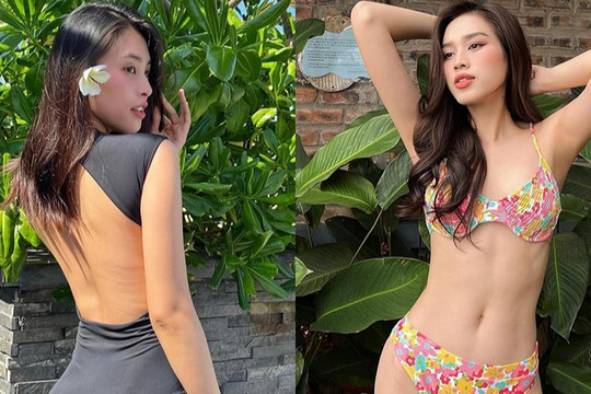 Dàn hoa hậu, á hậu Việt khoe thân hình nóng bỏng với kiểu bikini gì?