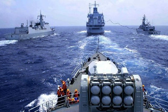 Việt Nam phản ứng việc Trung Quốc tập trận bao trùm một phần quần đảo Hoàng Sa