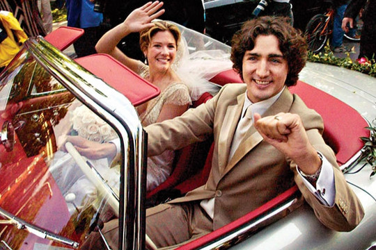 Chuyện tình ngọt ngào của vợ chồng Thủ tướng Canada trước khi đổ vỡ