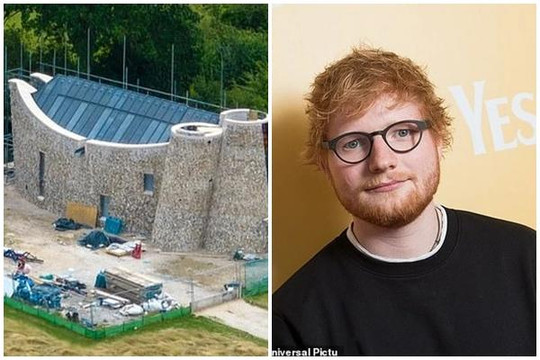 Quá giàu, nam ca sĩ Ed Sheeran sớm xây lăng mộ tại nhà riêng ở tuổi 32