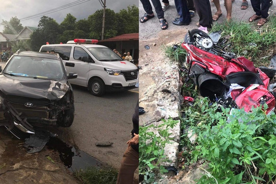 Phó phòng Cục Thuế Quảng Trị có hơi men lái ô tô gây tai nạn chết người