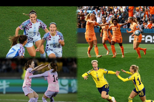 Xác định 4 cặp đấu vòng tứ kết World Cup nữ 2023