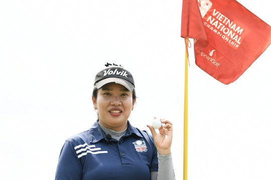 Phạm Thị Kim Chi 'giật' HIO tại giải golf VĐQG 2023