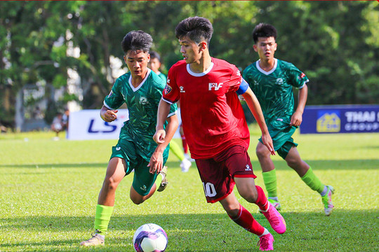 Giải U15 Quốc gia 2023: PVF, Sông Lam Nghệ An đoạt ngôi đầu