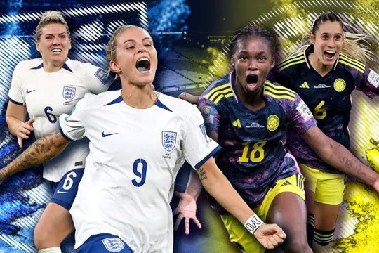 Tứ kết World Cup nữ 2023 ngày 12/8: Australia vs  Pháp, Anh vs Colombia