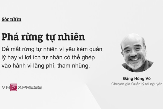 Phá rừng tự nhiên