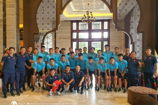 U23 Việt Nam đóng quân tại Bangkok, sẵn sàng bảo vệ chức vô địch