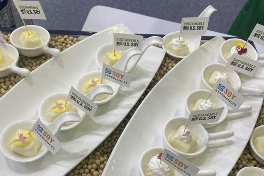 Thưởng thức món ngon mới lạ từ đậu nành Hoa Kỳ tại Vietfood & Propack Vietnam 2023