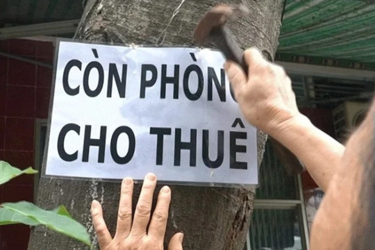 Nhiều dãy trọ, hàng quán đìu hiu khi công nhân mất việc