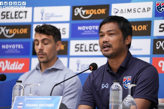 Huấn luyện viên đội U23 Thái Lan không muốn gây áp lực lên cầu thủ