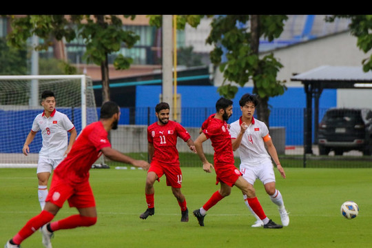 U23 Việt Nam thua U23 Bahrain trên chấm luân lưu