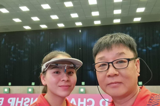 Xạ thủ Trịnh Thu Vinh giành vé dự Olympic 2024