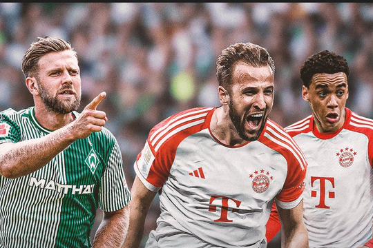Tâm điểm bóng đá hôm nay và rạng sáng 19/8: Khai mạc Bundesliga: Werder Bremen vs Bayern Munich - Chờ Harry Kane 'nổ súng'; Ngoại hạng Anh: Nottingham vs Sheffield. 