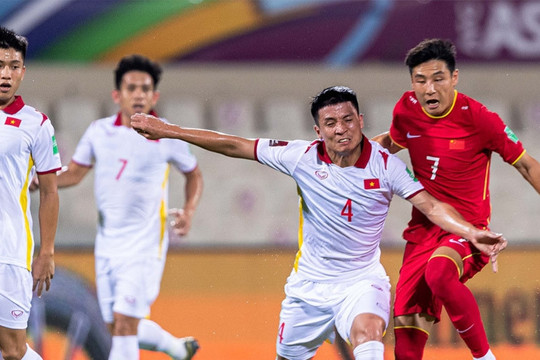 Tuyển Việt Nam gặp Trung Quốc trước vòng loại World Cup 2026