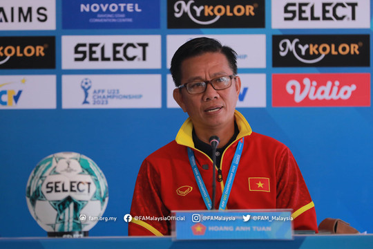 HLV Hoàng Anh Tuấn: U23 Việt Nam tập trung cho trận bán kết với U23 Malaysia