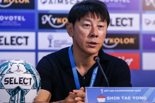 HLV Shin Tae Yong: 'U23 Việt Nam mạnh, nhưng Indonesia đủ sức vô địch'