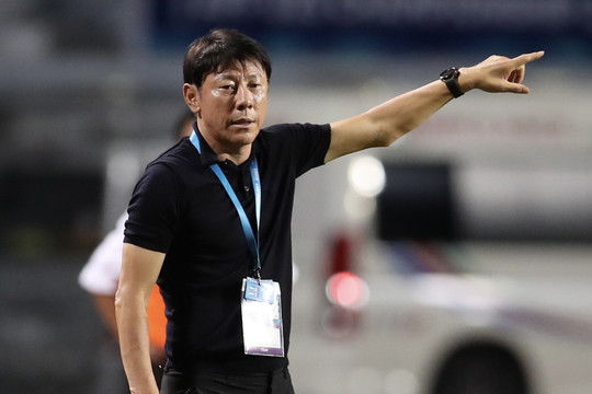 Thống kê thất vọng của HLV Shin Tae-yong cùng bóng đá Indonesia