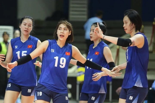 Lịch thi đấu của bóng chuyền nữ Việt Nam tại giải Vô địch Châu Á 2023