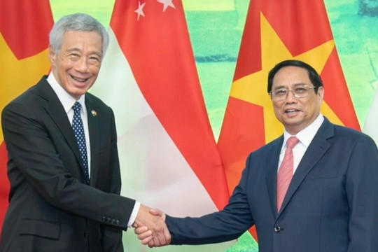 Việt Nam - Singapore xem xét nâng cấp lên Đối tác chiến lược toàn diện