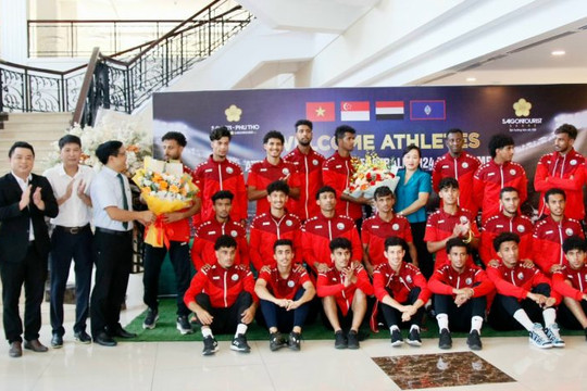 Đối thủ của U23 Việt Nam đã đến Phú Thọ, sẵn sàng cho vòng loại U23 châu Á