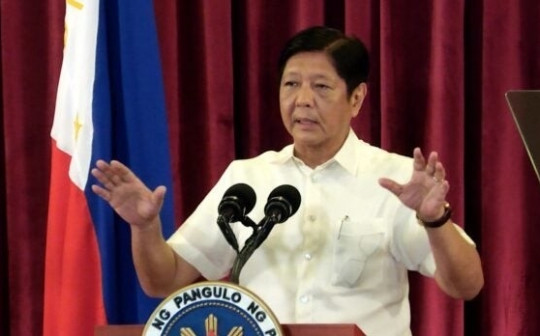 Tổng thống Philippines ủng hộ 'trật tự quốc tế dựa trên luật lệ' ở Biển Đông