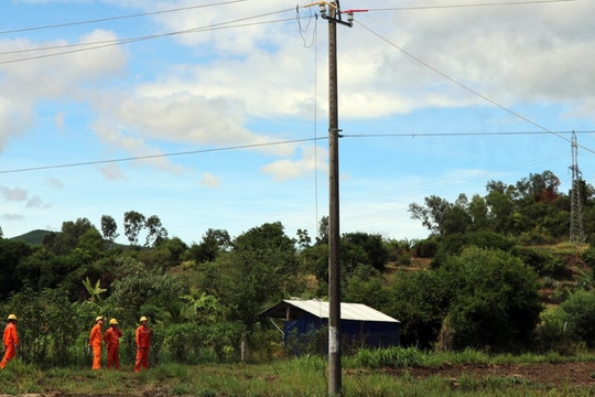 2 công nhân thương vong khi sửa chữa đường dây điện ở Phú Yên