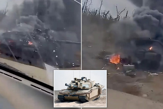 Quân sự thế giới hôm nay (6-9): Hình ảnh xe tăng Challenger 2 đầu tiên bị bắn hạ tại Ukraine