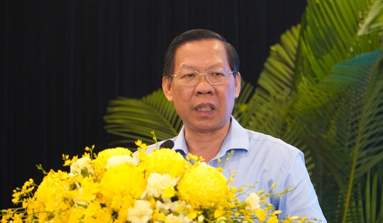 Chủ tịch Phan Văn Mãi: 'Mong muốn Cần Giờ đi sớm về đích trước'