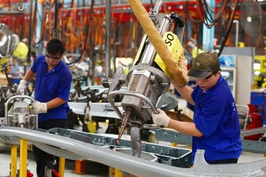 Chỉ số phát triển sản xuất công nghiệp tăng 2,9%