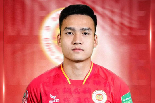 Câu lạc bộ Công an Hà Nội chiêu mộ trung vệ Bùi Hoàng Việt Anh
