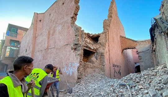 Số nạn nhân thiệt mạng vì động đất ở Maroc lên tới 820 người