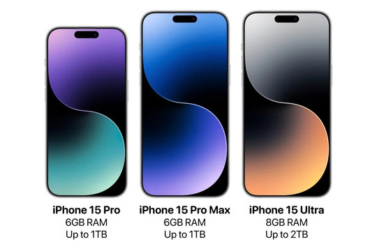 Điểm tin công nghệ 11/9: Apple sẽ ra mắt iPhone 15 Ultra ‘siêu cấp’ cùng iPhone 15 Pro Max?