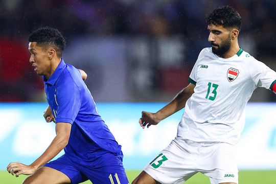 Thua Iraq trên chấm 11m, tuyển Thái Lan lỡ cơ hội vô địch King's Cup 2023