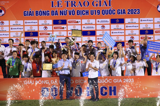 U19 nữ Phong Phú Hà Nam vô địch giải U19 nữ Quốc gia 2023