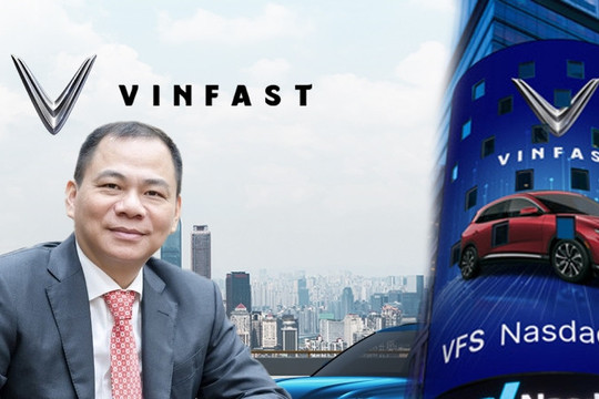 VinFast tăng vọt lên 42 tỷ USD, vượt hãng xe điện Trung Quốc