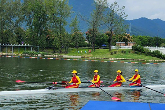 Tuyển rowing Việt Nam báo tin vui, sáng cửa tranh huy chương Asiad