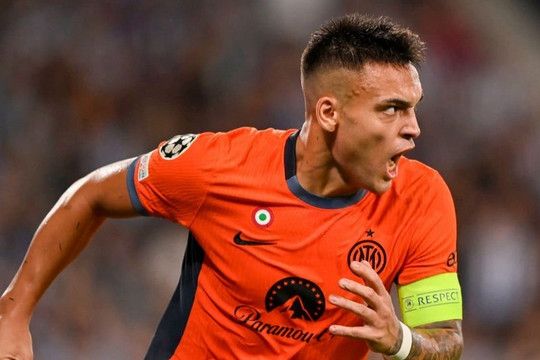 Lautaro Martinez sắm vai cứu tinh giúp Inter Milan may mắn thoát thua